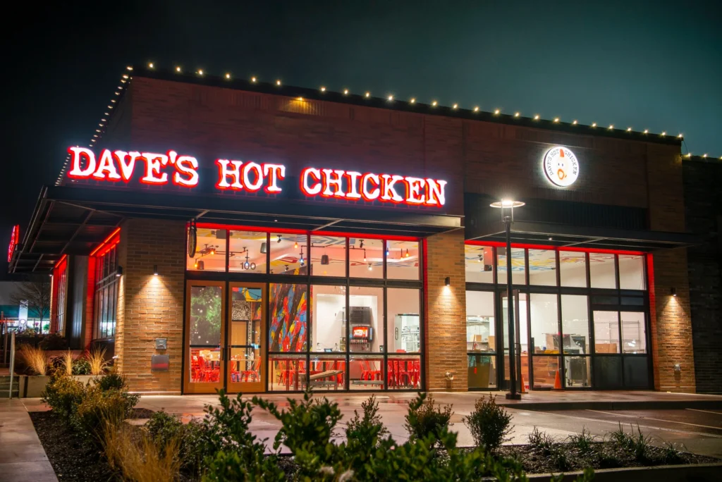 dave's hot chicken menu