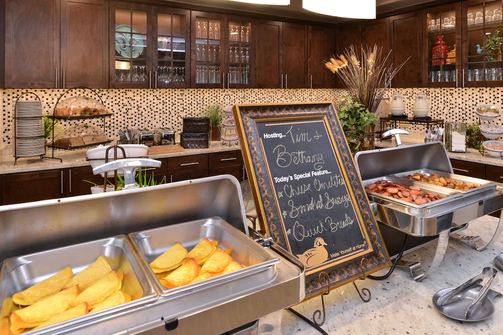 Homewood Suites breakfast hours and menu