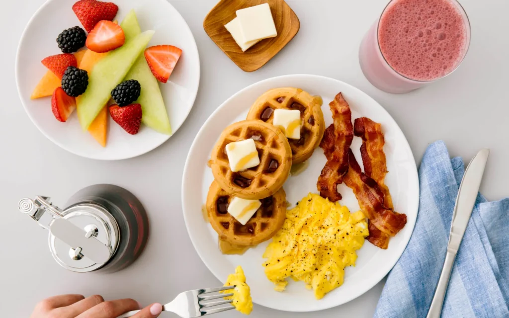 Hampton Inn breakfast menu